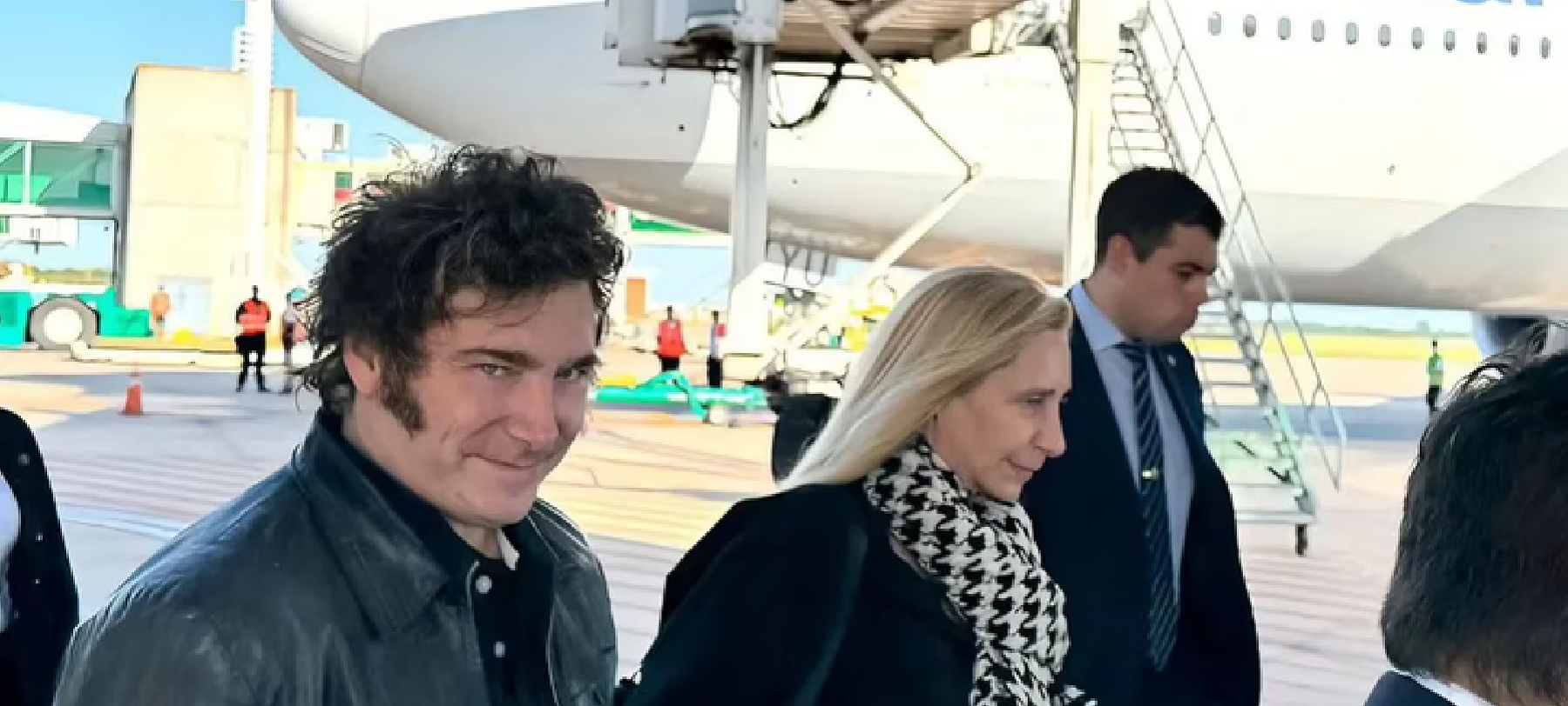 Javier Milei llegó tarde a Roma y no asistió al velatorio del papa Francisco. Foto: gentileza.