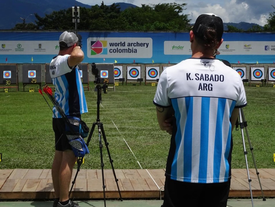 Ivan Nikolajuk at the South American Archery Championships