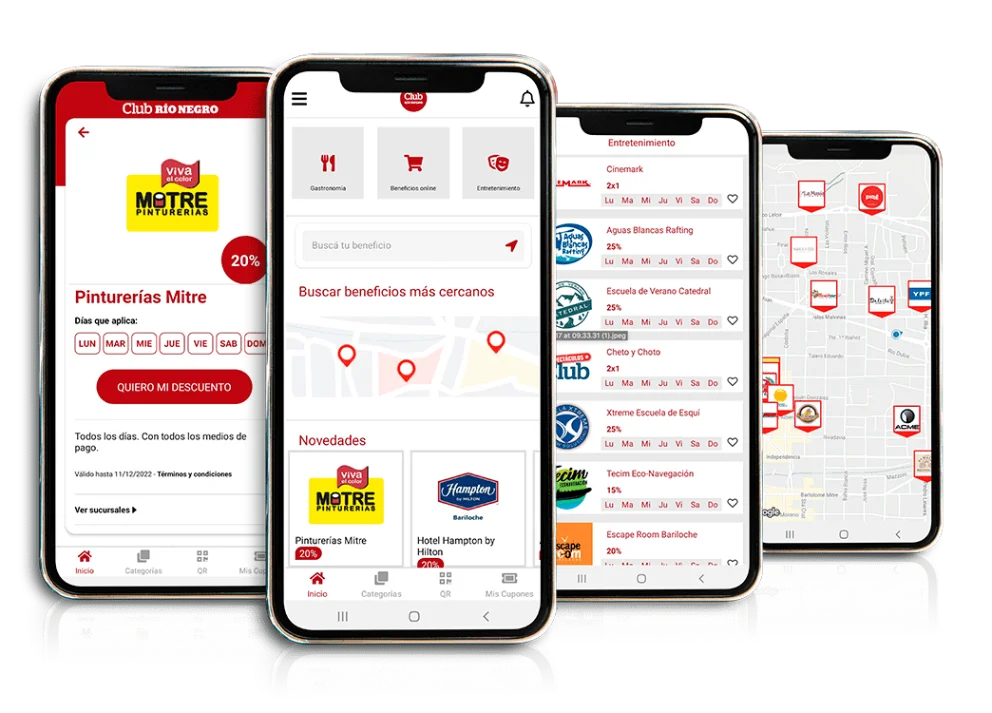 Descuentos y comercios adheridos