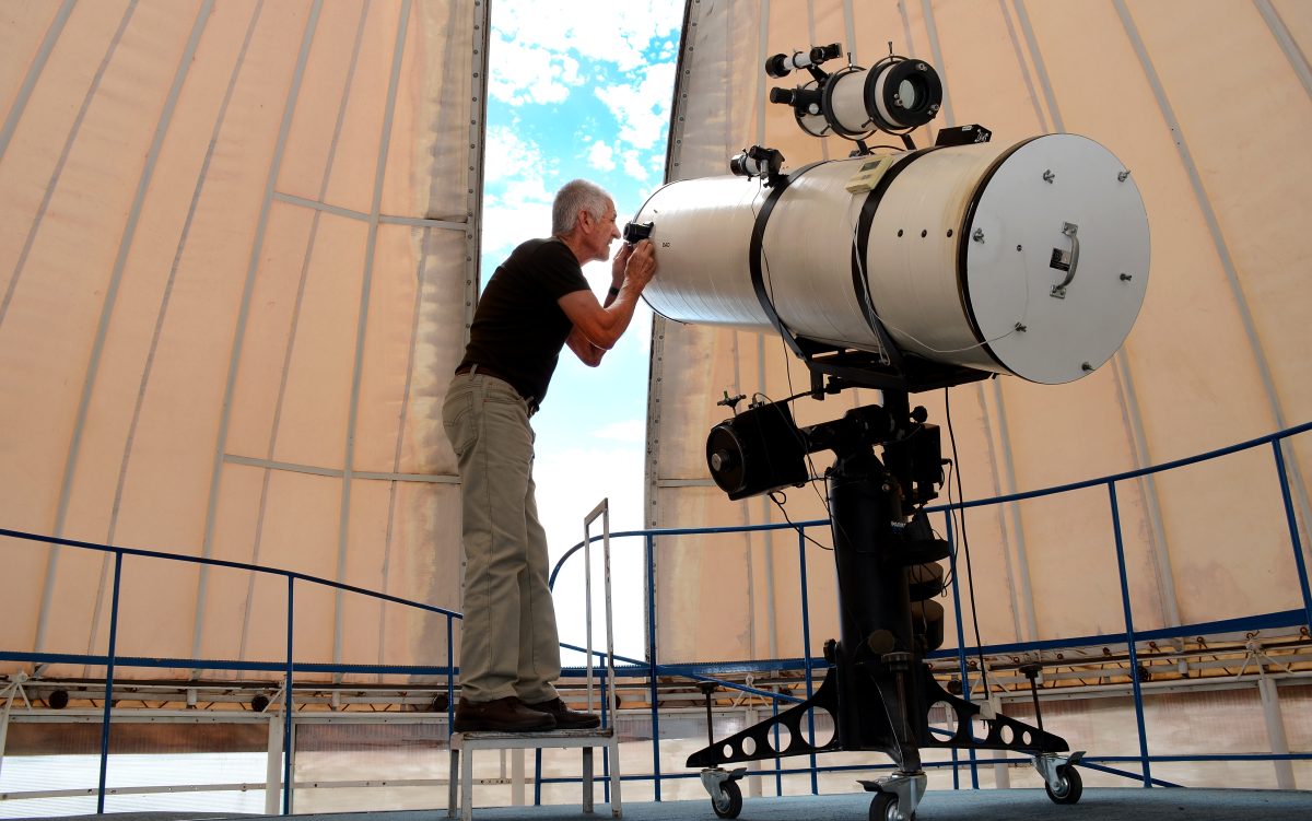 El observatorio de Neuquén es visitado diariamente por entre 30 y 50 personas por día. (Foto: Archivo) 