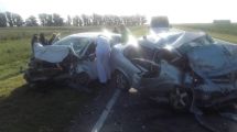 Imagen de Cuatro neuquinos murieron en un choque frontal sobre la Ruta Nacional 228