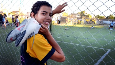 Fotogalería: Las futbolistas neuquinas que pelean su lugar en las ligas