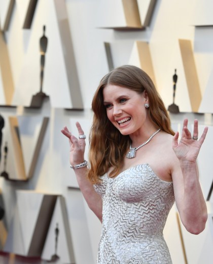 Amy Adams arrives at the Oscars on Sunday, Feb. 24, 2019, at the Dolby Theatre in Los Angeles. (Photo by Jordan Strauss/Invision/AP) 91st Academy Awards - Arrivals