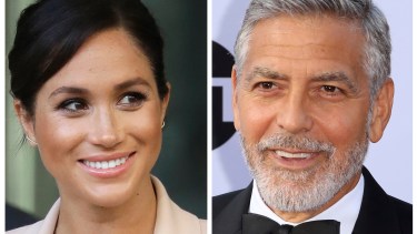 George Clooney defiende a  Meghan Markle