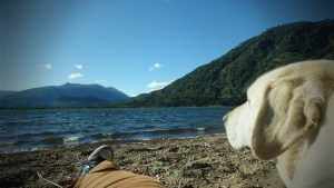 El lago Ñorquinco, en estado puro