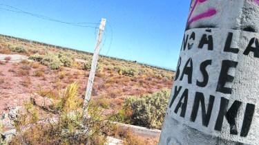 Así luce el predio que fue asignado para la construcción del proyecto de ayuda humanitaria. Provincia quiere forestar. (Yamil Regules)