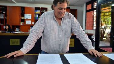 Rulli salió al cruce y defendió al legislador Berros. Foto Archivo: Marcelo Ochoa.