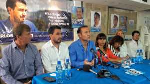 Gutiérrez tildó a sus competidores de «delegados de proyectos centralistas»