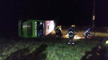 Confirmaron que era de Neuquén la mujer que murió por el vuelco del colectivo