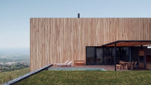 Un barrio "de diseño" en lo alto de una montaña