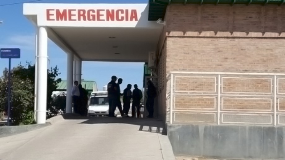 La mujer herida fue atendida en el hospital local y luego derivada a Neuquén (Foto: archivo)