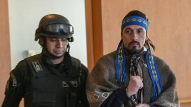 Facundo Jones Huala permanecía prófugo de la justicia chilena desde febrero de 2022. Archivo