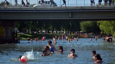 Neuquén fue la ciudad más caliente este domingo