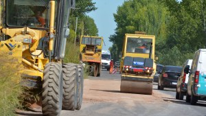 Los arreglos en la ruta chica complican el tránsito