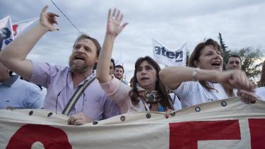 Sandra Rodríguez es querellante en la causa por el asesinato de Carlos Fuentealba desde el 2007. (Archivo).-