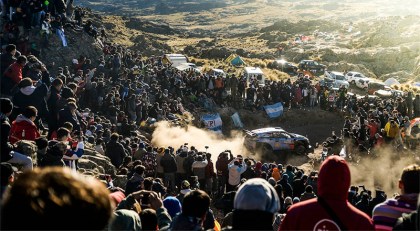 El Rally de Argentina, que se disputa en Córdoba, es uno de los más convocantes del Mundial. Gentileza. 