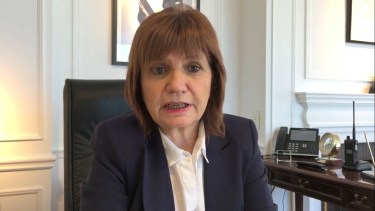 Bullrich explicó en un video por qué no vino a Cipolletti