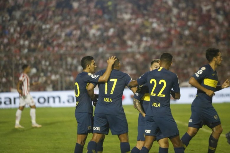 El Xeneize gana 2 a 1 con goles de Ábila y Reynoso. (Foto: @BocaJrsOficial)