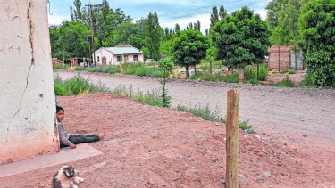 Los vecinos de la localidad aseguran que a raíz de los temblores sus casas se agrietan y que pierden objetos personales al caerse al piso. (Archivo Florencia Salto).-