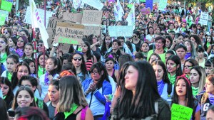 La demanda de las mujeres se apoderó de las calles en Neuquén