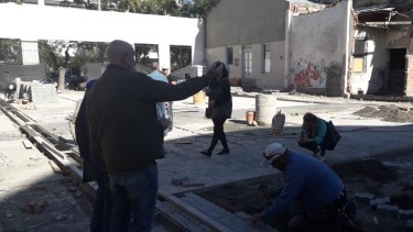 Avanzan las obras en la Manzana Histórica