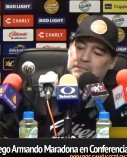 Maradona no se guardó nada. Gentileza.