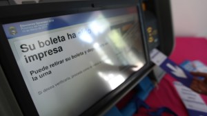 Vecino de San Martín denunció que el sistema de votación falló