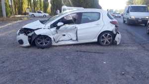 Ruta 22: el móvil policial estaba en un colegio en el momento del accidente