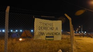 Familias ocuparon un predio en la zona norte de Roca