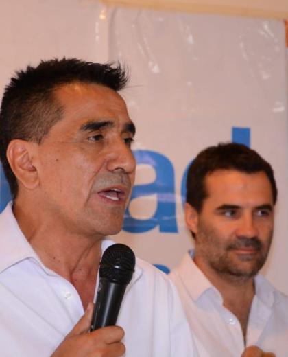 Ramón Rioseco y darío Martínez. Foto: Gentileza