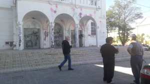 La marcha del 8M también dejó pintadas contra la iglesia