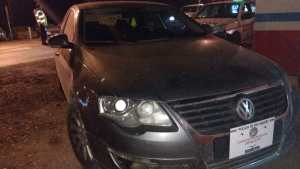 Un conductor de Plottier pasaba por Cipolletti con un auto robado en Rosario