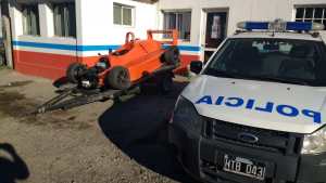 Cipolletti: Este llamativo auto terminó secuestrado por realizar maniobras de riesgo en el puente