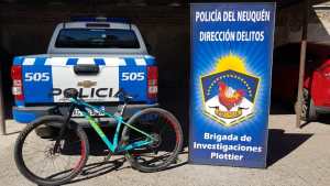 Recuperaron una costosa bicicleta robada que era vendida en redes sociales