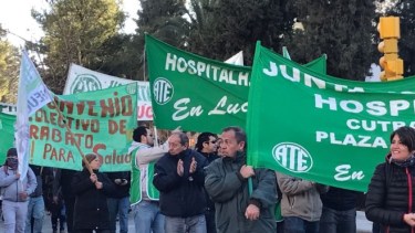 Salud de paro en Neuquén por desacuerdos con el gobierno