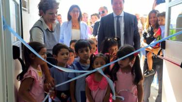 Quedó inaugurado el edificio del Jardín N° 70 de Viedma