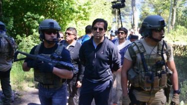 El juez Gustavo Villanueva fue quien rechazó el último pedido de liberación de tres mujeres mapuches. Archivo