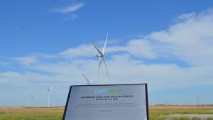 Inauguraron el Parque Eólico de Villalonga