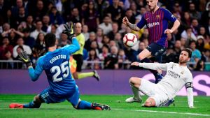 El Barça le ganó 1 a 0 al Madrid