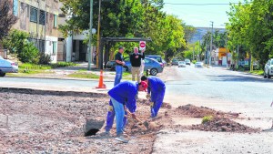 Obras en Regina  para mejorar la circulación