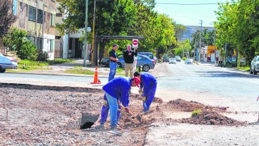 Obras en Regina  para mejorar la circulación