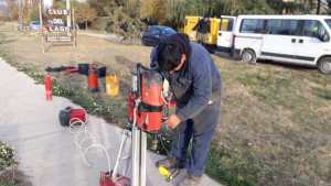 Peritaron la bicisenda de Dina Huapi