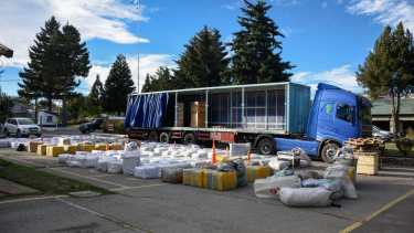 Lo sorprendieron con mercadería ilegal, amonites y piedras