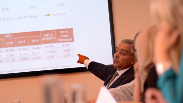 Estadísticas a la vista. El presidente del TSJ expuso ante los diputados de Asuntos Constitucionales. (Foto Mauro Pérez)