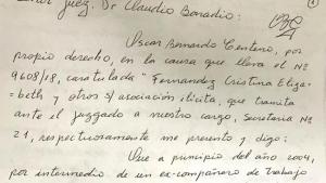 Cuadernos: Centeno reveló cómo le informaban a Kirchner el pago de coimas