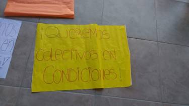 Un siniestro vial desató una «sentada» en un colegio de Roca