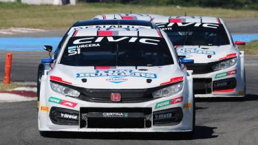 Honda probó en la previa al Súper TC 2000 en Roca