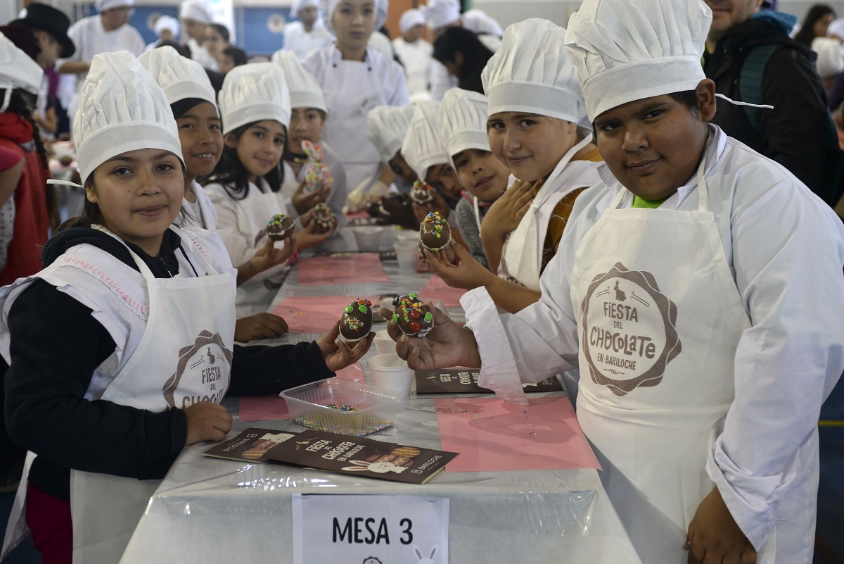 Los niños fueron los protagonistas de la Fiesta del Chocolate. (Foto: Alfredo Leiva)
