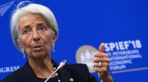 Imagen de Lagarde dice que la economía del país se recupera y pidió mantener el rumbo económico