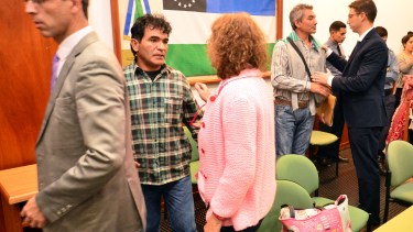 Carrasco y Toledo fueron absueltos al igual en el primer juicio celebrado en 2014. Fotos: Marcelo Ochoa.